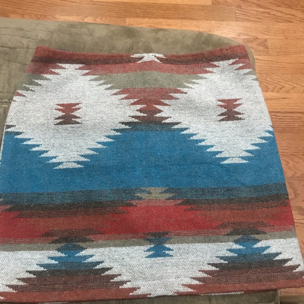 Aztec Print Skirt